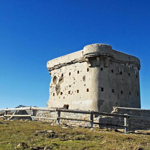 Fort de la Redoute à l'Authion © F. Guigo / PnM