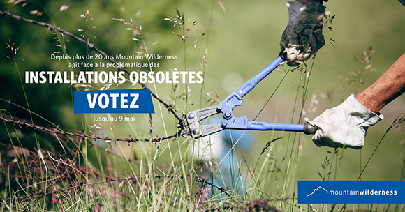 Vote installations obsolètes © Mountain Wilderness