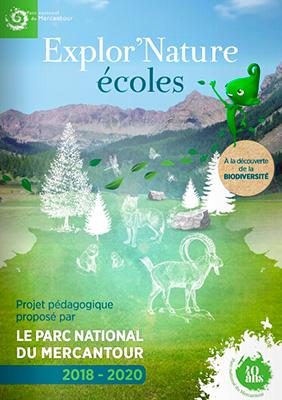 Visuel Explor'nature écoles - projet pédagogique