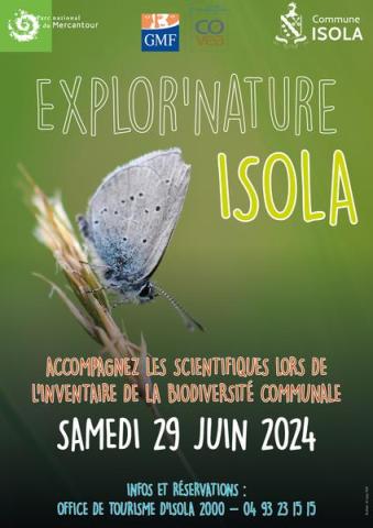 Affiche Explor'Nature Isola - Affiche Explor'Nature Isola