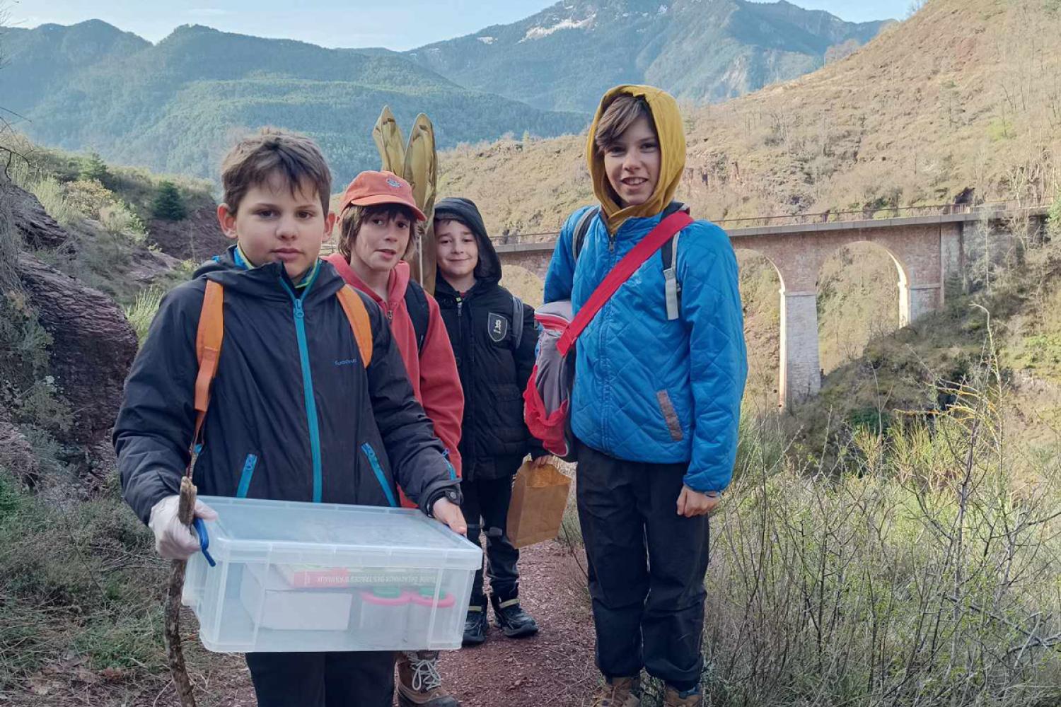 Les enfants de l'école de Daluis ont besoin de vous ! © A. Ferran