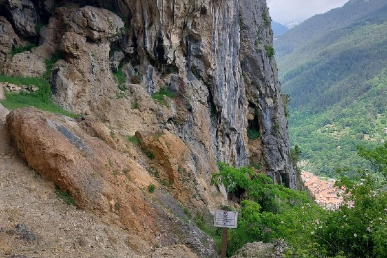 Site d'escalade du Trou du Diable © F. Chavagneux / PnM