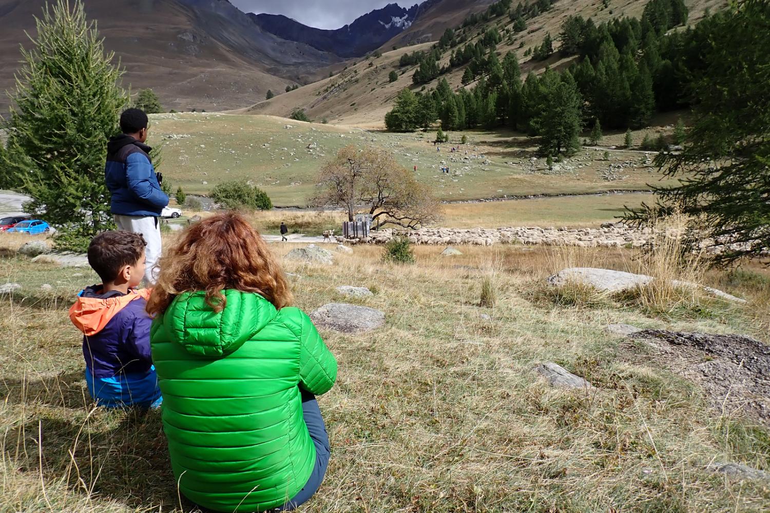 Les 6eme de l'Ubaye en montagne © F. Breton / PnM